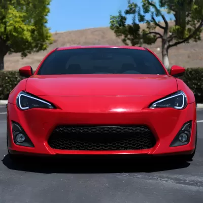 Scion FRS - 2013 to 2016 - Coupe [All] (Projector, LED Accent Lights) (Jet Black) (Not Compatible With OEM HID Lights)