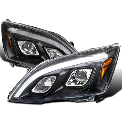 Honda CRV - 2007 to 2011 - SUV [All] (Projector, LED Accent Lights) (Matte Black)