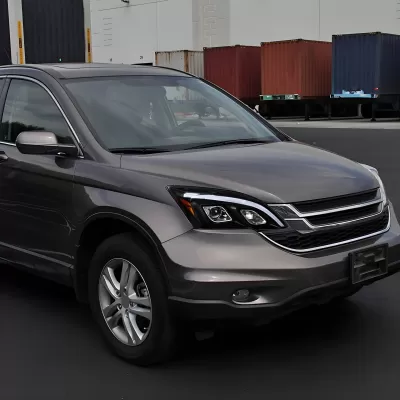 Honda CRV - 2007 to 2011 - SUV [All] (Projector, LED Accent Lights) (Matte Black)