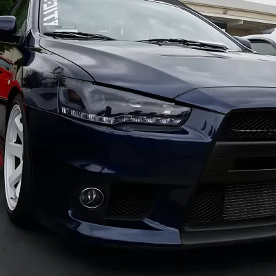 Mitsubishi Lancer Evo - 2008 to 2015 - Sedan [All] (G Style) (Projector, LED Accent Lights)