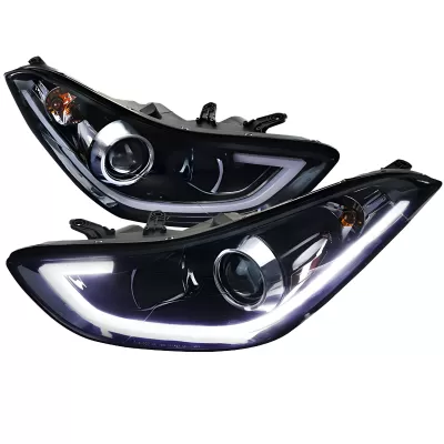 Hyundai Elantra - 2011 to 2013 - 4 Door Sedan [All] (G Style) (Projector, LED Accent Lights)