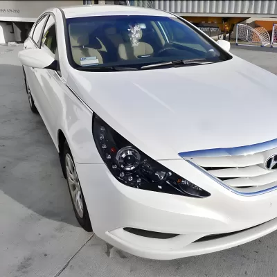 Hyundai Sonata - 2011 to 2014 - Sedan [All] (Projector, SMD LED Lights) (Not Compatible With OEM HID Lights) (Gloss Black)