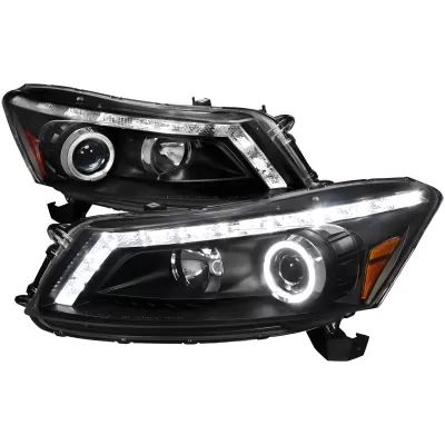 Honda Accord - 2008 to 2012 - 4 Door Sedan [All] (Projector With Halo, LED Strip Accent Lights)