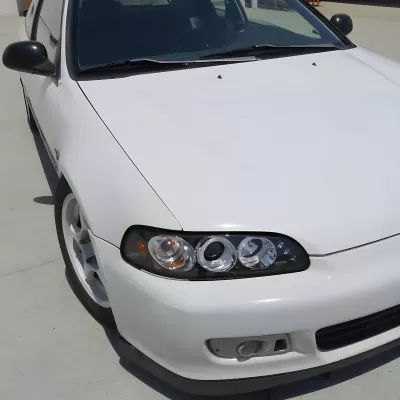 Honda Civic - 1992 to 1995 - 2 Door Coupe [All] _or_ 2 Door Hatchback [All] (Projector With Halo, LED Accent Lights)