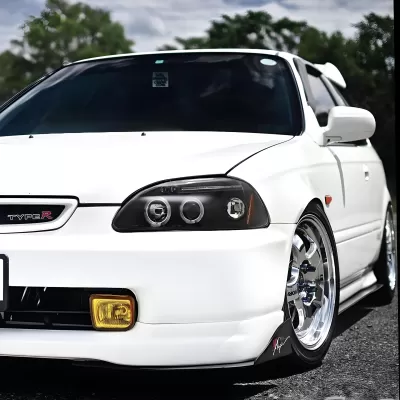 Honda Civic - 1996 to 1998 - All [All] (Projector With Halo, LED Accent Lights)