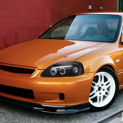 Honda Civic - 1999 to 2000 - All [All] (Projector With Halo, LED Accent Lights)