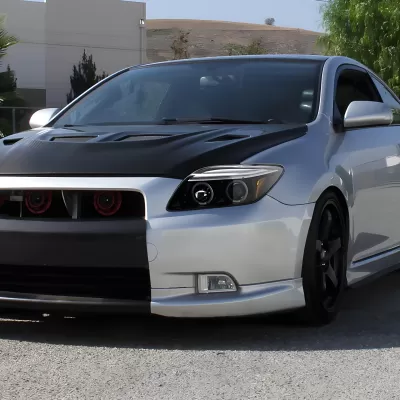 Scion tC - 2005 to 2010 - Hatchback [All] (Projector With Halo, LED Accent Lights) (Jet Black)