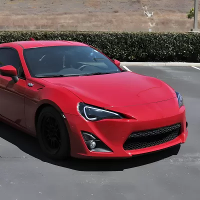Scion FRS - 2013 to 2016 - Coupe [All] (Projector, Sequential LED Lights) (Gloss Black) (Not Compatible With OEM HID Lights)