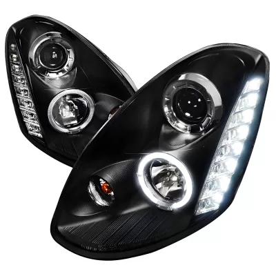 Infiniti G35 - 2005 to 2006 - 4 Door Sedan [All] (Projector With Halo, LED Accent Lights) (Only Compatible with OEM HID Lights)