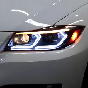 2011 BMW 3 Series PRO Design Black Headlights