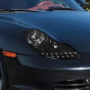 2004 Porsche Boxster PRO Design Black Headlights