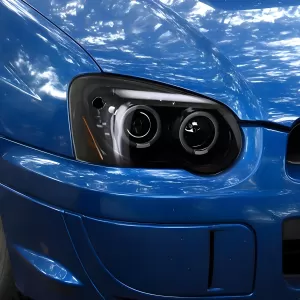 2005 Impreza PRO Design Black Headlights