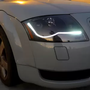 2003 Audi TT PRO Design Black Headlights