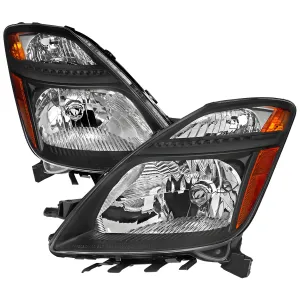 2006 Toyota Prius PRO Design Black Headlights