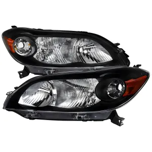 2009 Toyota Matrix PRO Design Black Headlights