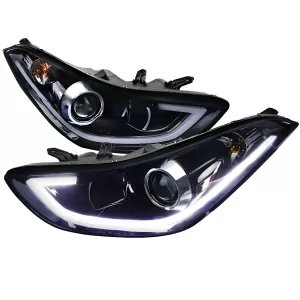 Hyundai Elantra - 2011 to 2013 - 4 Door Sedan [All] (G Style) (Projector, LED Accent Lights)