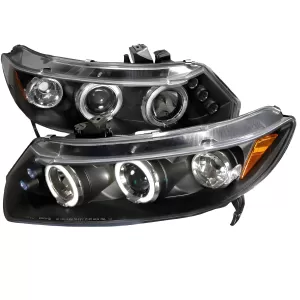 2006 Honda Civic PRO Design Black Headlights