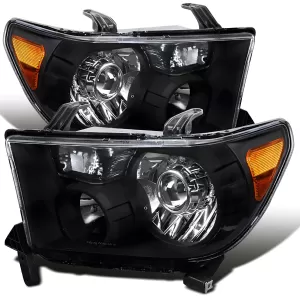 Toyota Tundra - 2007 to 2013 - All [All] (Projector) (Retro Style) (Without Level Adjuster) (Matte Black)