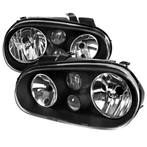 1999 Volkswagen Golf GTI PRO Design Black Headlights