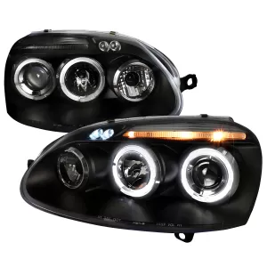 2010 Volkswagen Jetta PRO Design Black Headlights