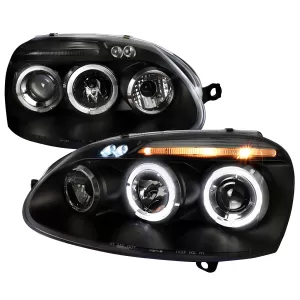 2009 Golf GTI PRO Design Black Headlights