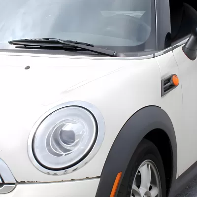 Mini Cooper - 2007 to 2013 - All [All] (Projector, Halo Fiber Optic LED Accent Lights With Turn Signal) (Not Compatible With OEM HID Lights)