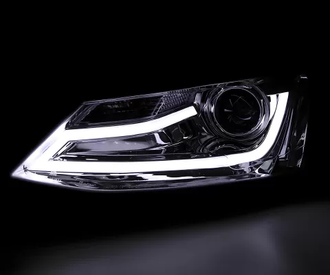 Volkswagen Jetta - 2011 to 2018 - Sedan [All] (Projector, LED Accent Lights) (Not Compatible With OEM HID Lights)