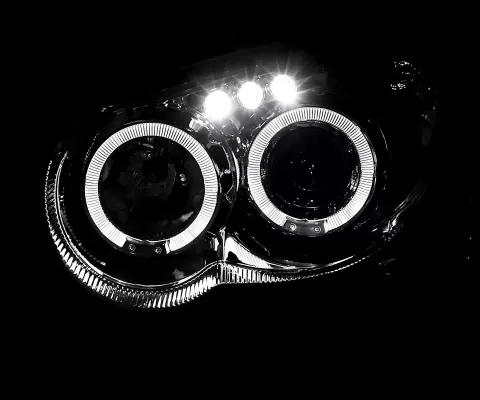 Subaru Impreza - 2004 to 2005 - All [All] (Projector With Halo, LED Accent Lights) (Not Compatible With OEM HID Lights)