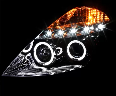 Nissan 350Z - 2003 to 2005 - All [All] (Projector, LED Accent Lights) (Not Compatible With OEM HID Lights)