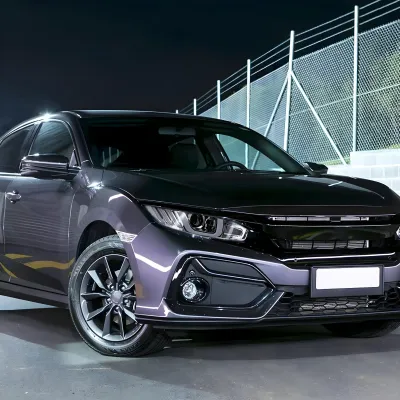 Honda Civic - 2017 to 2021 - 4 Door Hatchback [EX, EXL, LX, Sport] with 1.5L & Turbo (Projector, LED U-Bar Sequential Accent Lights) (LED High Beams)