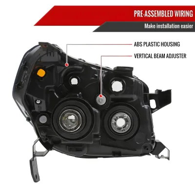 Honda Pilot - 2006 to 2008 - SUV [All] (Factory OEM Style) (Smoked Lens)