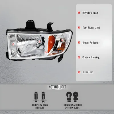 Honda Ridgeline - 2006 to 2014 - Crew Cab [All] (Factory OEM Style)