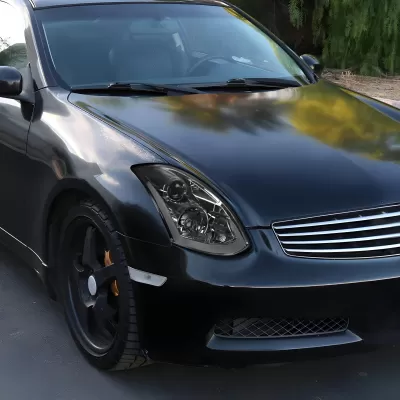 Infiniti G35 - 2003 to 2005 - 2 Door Coupe [All] (G Style) (Projector, LED Sequential Lights) (Only Compatible with OEM HID Lights)