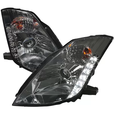 Nissan 350Z - 2003 to 2005 - All [All] (G Style) (Projector, SMD LED Accent Lights) (Only Compatible with OEM HID Lights)