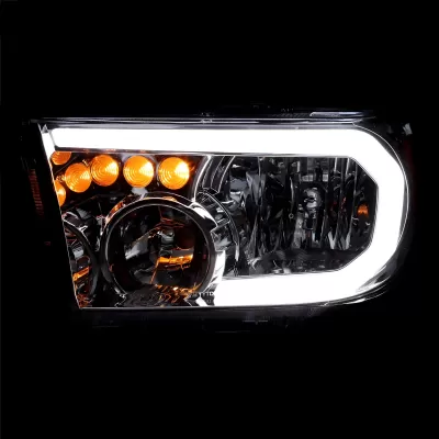 Toyota Tundra - 2007 to 2013 - All [All] (LED C-Bar Accent Lights) (Without Level Adjuster) (Retro Style)