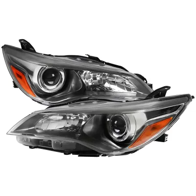 Toyota Camry - 2015 to 2017 - Sedan [All] (Projector) (Gunmetal Housing) (Not Compatible With OEM LED Lights)
