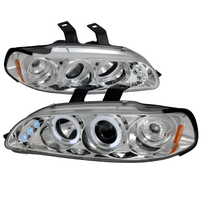 Honda Civic - 1992 to 1995 - 2 Door Coupe [All] _or_ 2 Door Hatchback [All] (Projector With Halo, LED Accent Lights)