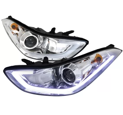 Hyundai Elantra - 2011 to 2013 - 4 Door Sedan [All] (Projector, LED Accent Lights)