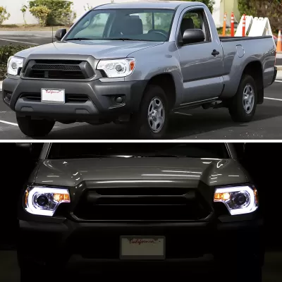Toyota Tacoma - 2012 to 2015 - All [All] (Projector, LED C-Bar Accent Lights) (Without Parking Light)