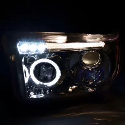 Toyota Tundra - 2007 to 2013 - All [All] (Projector With Halo, LED Accent Lights) (Without Level Adjuster)