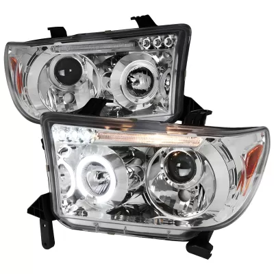 Toyota Tundra - 2007 to 2013 - All [All] (Projector With Halo, LED Accent Lights) (Without Level Adjuster)