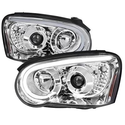 Subaru WRX STI - 2004 to 2005 - Sedan [All] (Projector, LED Accent Lights) (G2 Style) (Not Compatible With OEM HID Lights)