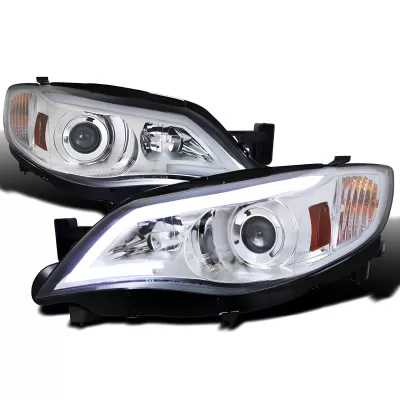 Subaru Impreza - 2008 to 2011 - Hatchback [Outback Sport] (Projector With Halo, LED Accent Lights) (Not Compatible With OEM HID Lights)
