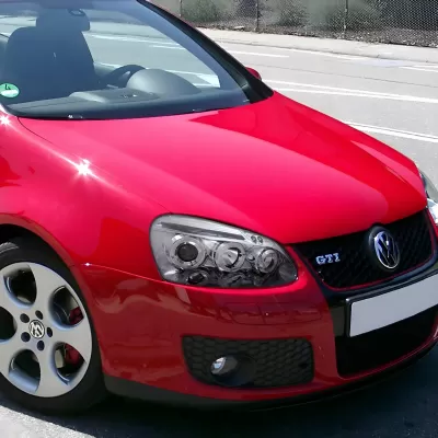 Volkswagen Golf GTI - 2006 to 2009 - All [All] (Projector, LED Accent Lights) (Not Compatible With OEM HID Lights) (For MK5 Models)