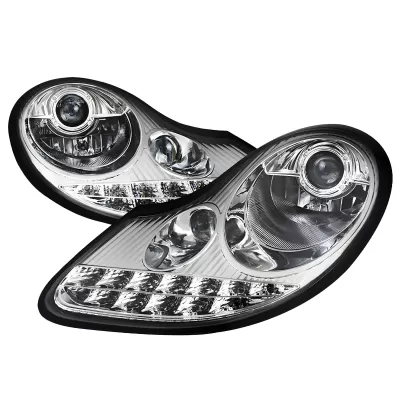 Porsche 911 - 1999 to 2001 - All [Carrera 3.4L, Carrera 4 3.4L, Carrera 4 Tiptronic 3.4L, Carrera Tiptronic 3.4L] (Projector, LED Turn Signal Strip) (Not Compatible With OEM HID Lights)