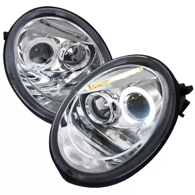 Volkswagen Beetle - 1998 to 2005 - All [All Except TurboS] (Projector With Halo, LED Accent Lights) (Not Compatible With OEM HID Lights)