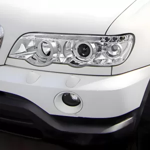 BMW X5 - 2000 to 2003 - SUV [All] (Projector With Halo, LED Accent Lights) (Not Compatible With OEM HID Lights) (With LED Turn Signals)