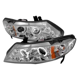 2007 Honda Civic PRO Design Clear Headlights
