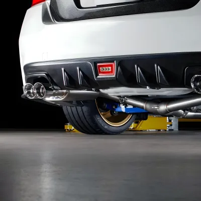 Subaru WRX - 2015 to 2021 - Sedan [All] (Cat-Back Exhaust System) (Quad Double Walled Polished Tips)