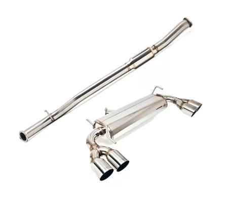 Subaru Impreza - 2011 to 2014 - Hatchback [WRX, WRX Limited, WRX Premium] (Cat-Back Exhaust System) (Quad Polished Tips)